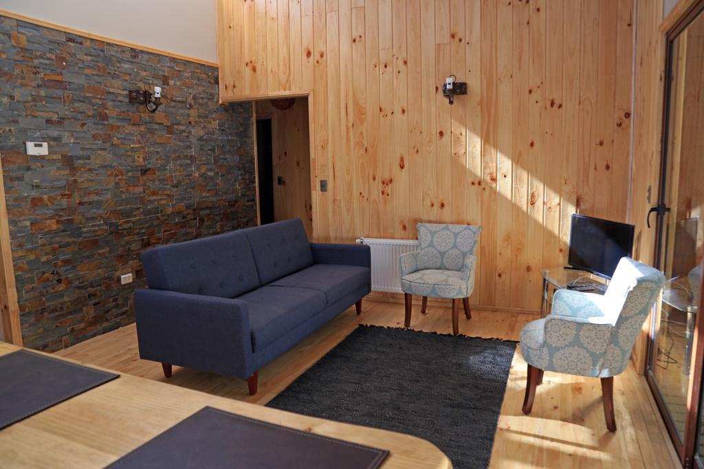 فندق فيلاريكافي  Cabanas Bosques De Loncotraro المظهر الخارجي الصورة