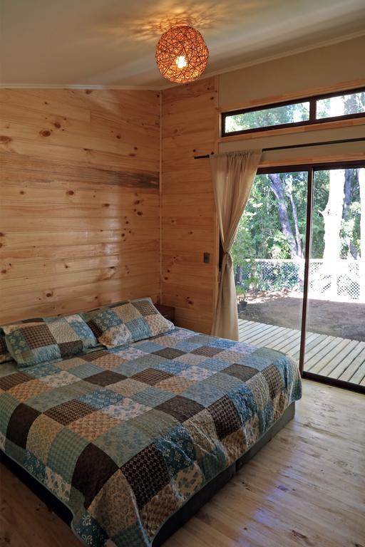 فندق فيلاريكافي  Cabanas Bosques De Loncotraro المظهر الخارجي الصورة