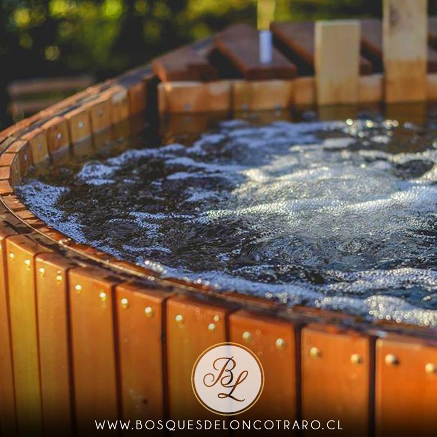 فندق فيلاريكافي  Cabanas Bosques De Loncotraro المظهر الخارجي الصورة